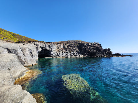 Une crique de l'île 