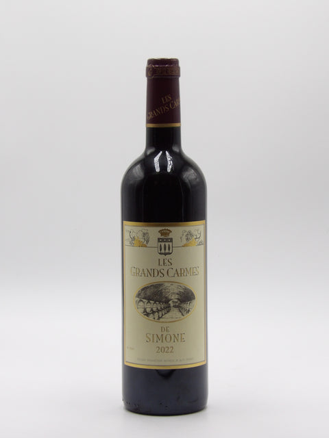 Les Grands Carmes de Simone -  2022 - Château Simone